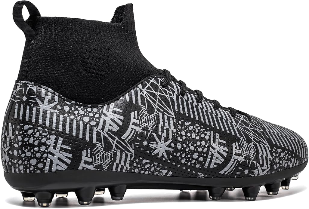 Adult Soccer Cleats Men Lightweight Football Boots Breathable Professional Sneaker Sport Athletic Ground Football Shoes