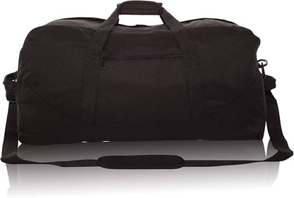 DALIX 25" Big Adventure Large Gym Sports Duffle Bag (Black Grey Navy Blue Red Camo)