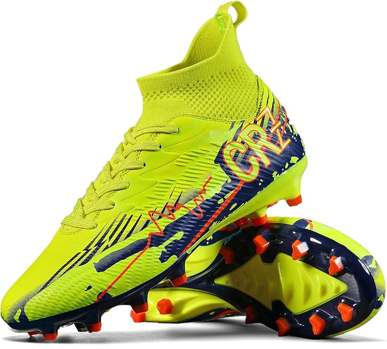 Soccer Cleats for Mens Womens Indoor Turf Soccer Shoes Youth AG TF Training Football Boots Unisex