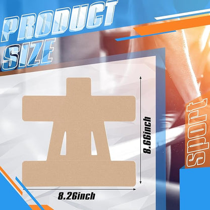 20 Count Kinesiology Tape for Shoulder Pain Relief Pre Cut Sports Waterproof Breathable Enhance Elastic Kinesiology Athletic Tape for Shoulder Support and Muscle Baseball Sports(Beige)