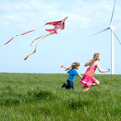 3Pack Large Kite Set - Easy to Fly for Kids Adults, Beach & Park & Outdoor Activities, Perfect for Easter and Festival