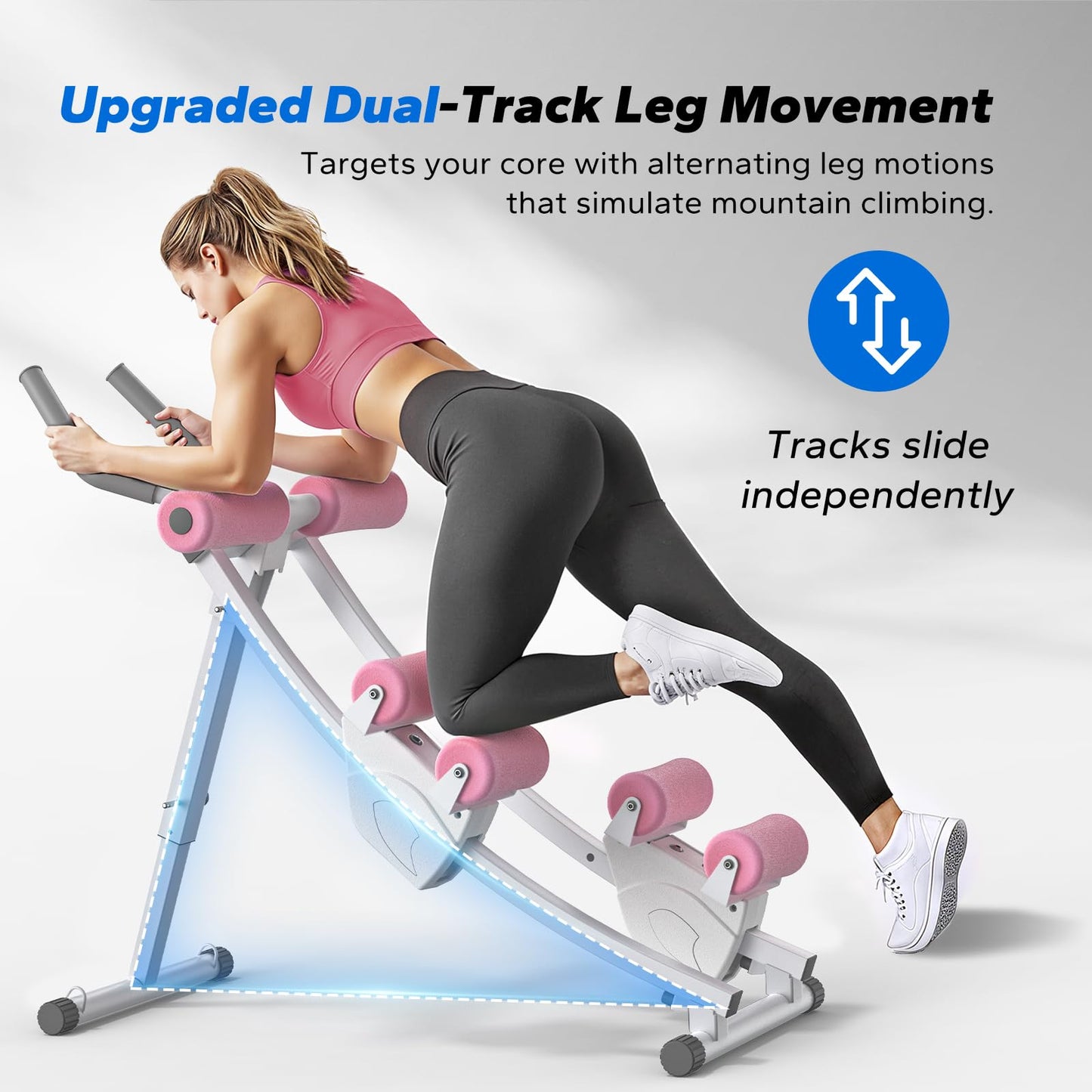 MERACH Ab Machine, Adjustable Ab Trainer Machine, AB Workout Equipment