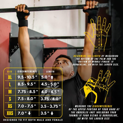 Fit Active Sports Ventilated Weight Lifting Gloves with Built-in Wrist Wraps, Workout Fingerless