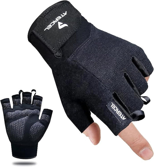 ATERCEL Workout Gloves for Men and Women, Exercise Gloves for Weight Lifting, Cycling, Gym