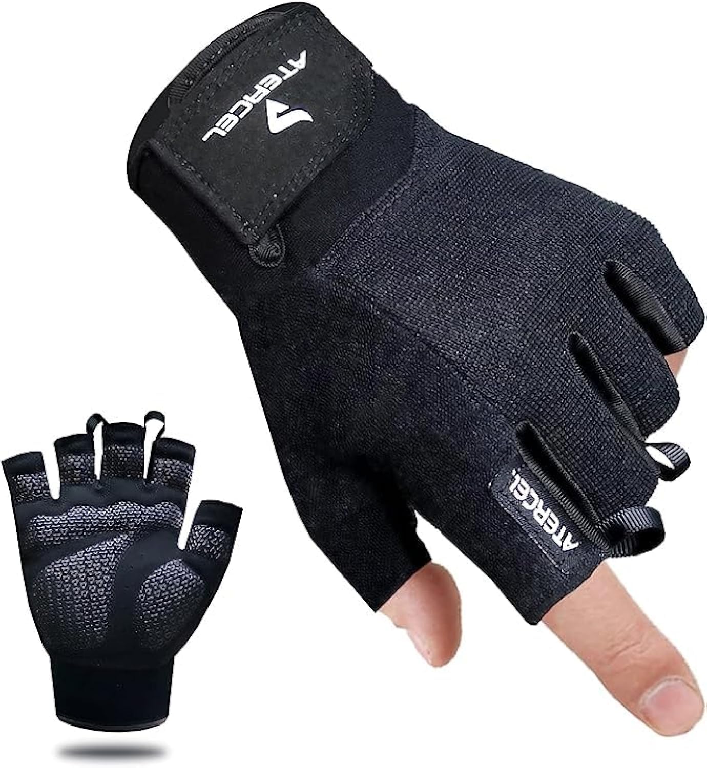 ATERCEL Workout Gloves for Men and Women, Exercise Gloves for Weight Lifting, Cycling, Gym