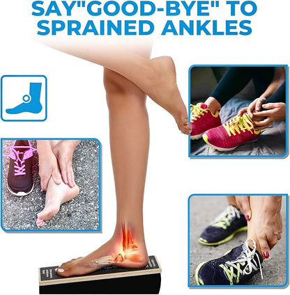 Athletic Balance Boards,Slant Board,Wobble Board,Balance Wedge for Condition Your Body and Prevent Injury