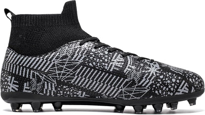 Adult Soccer Cleats Men Lightweight Football Boots Breathable Professional Sneaker Sport Athletic Ground Football Shoes