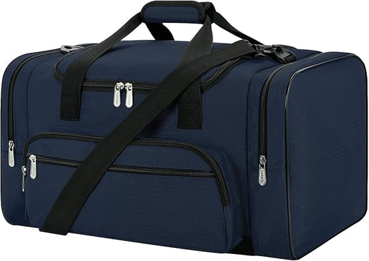 Sports Duffel Bag 26 Inch Travel Gym Duffle - Navy Blue