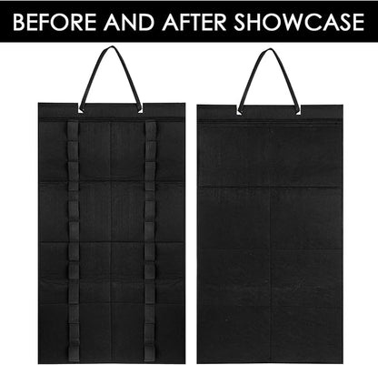 2 Pack Martial Arts Belts Organizer, Hanging Karate Belt Display Holds 12 Karate Belts for Martial Arts Learners(No Accessories Included)