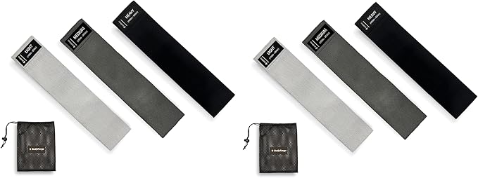 BodyForge Resistance Bands, Exercise Bands, Resistance Bands for Working Out, Work Out Bands with Handles for Men and Women Fitness, Strength Training Home Gym Equipment