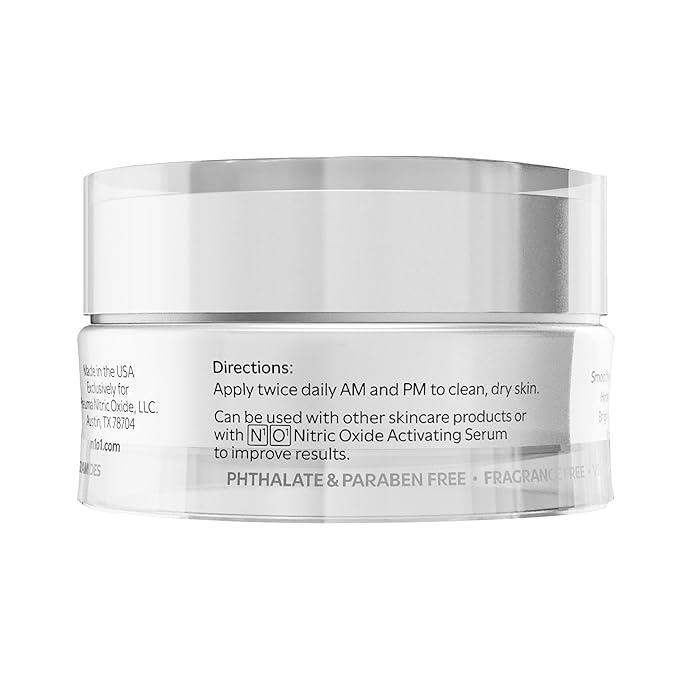 Age-Defiance Eye Cream - Day & Night Moisturizer with Nitric Oxide, Hyaluronic Acid, Complex Peptides, Ceramides - Hydrating Eye Cream for Dark Circles, Wrinkles, Fine Lines, Puffiness - 0.5 oz.