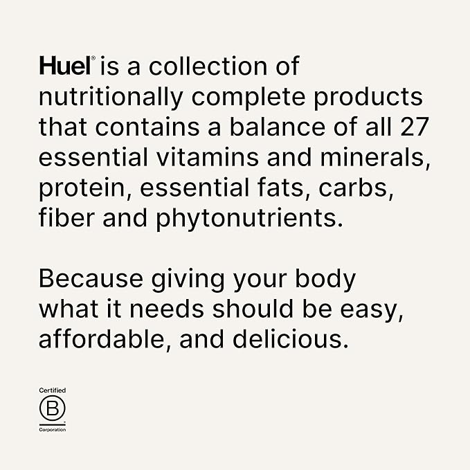 Huel Ready-to-Drink | Strawberry Shortcake Meal Replacement Drink | High Protein Drink | Nutritionally Complete, Low Sugar, High Fiber, Plant Based, Vegan, Healthy | 22g Protein Per Bottle, 16.9 Fl Oz (12 Pack)