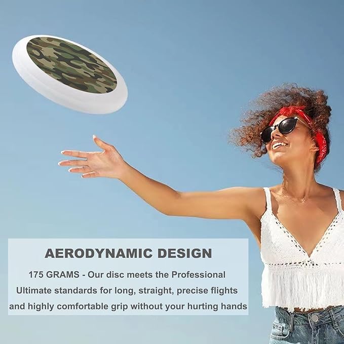 Sun and Snowflake Outdoor Flying Disc Hot and Cold Summer and Winter Element Ultimate Disc 175g for Boys Girls Men Women Birthday Christmas