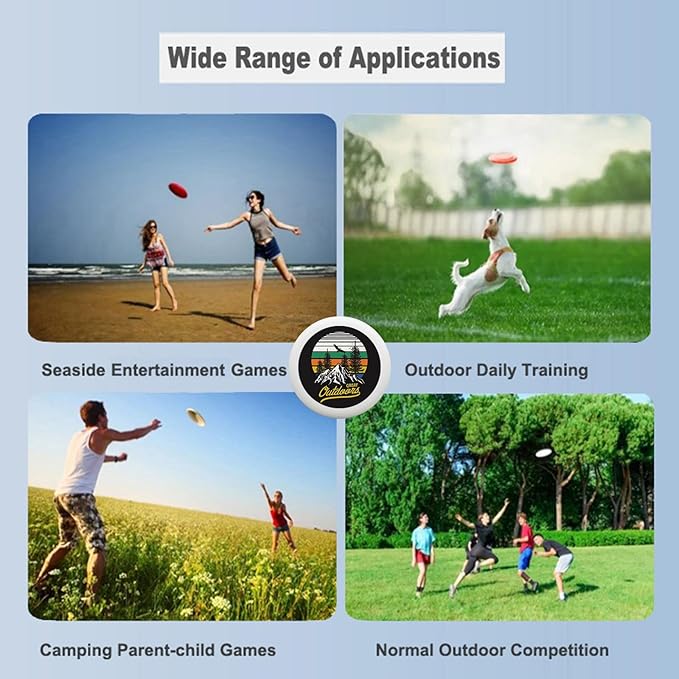 Sun and Snowflake Outdoor Flying Disc Hot and Cold Summer and Winter Element Ultimate Disc 175g for Boys Girls Men Women Birthday Christmas