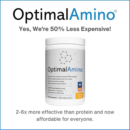 Amino Acid Powder | 99% Utilized Essential Amino Acid (EAA) Supplement | Pre/Post Workout & Muscle Recovery | NSF for Sport Certified | Passion Mango Flavor