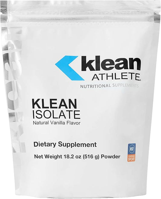 Klean Athlete Klean Isolate - Whey Protein Isolate - Daily Protein & Amino Acid - Intake for Muscle
