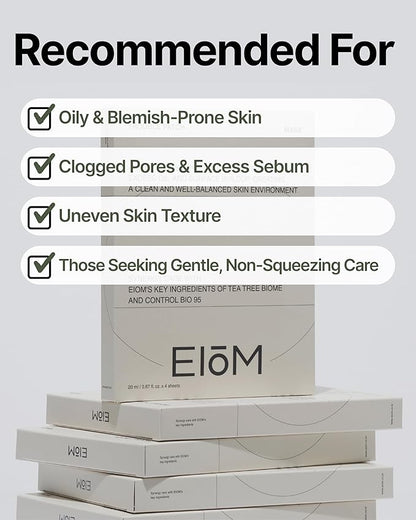 Trouble Patch Mask | Korean Face Mask ??Hydrating & Acne Face Mask for Blemish-Prone Skin, Calming Skincare & Oil Control Sheets (20ml x 4)