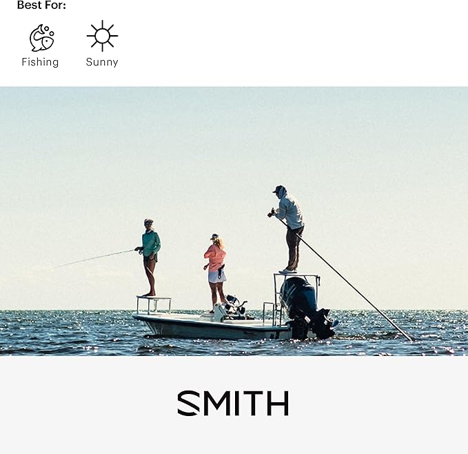 SMITH Guide's Choice S Sunglasses with Chromapop Lenses - Polarized Sunglasses - for Men & Women