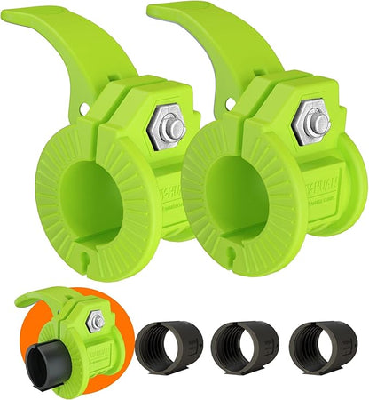 Barbell Clips 1 Inch Quick Release Weight Clamps 0.9-1.18inch Multi-Size Adjustable Olympic Clamps for Bars