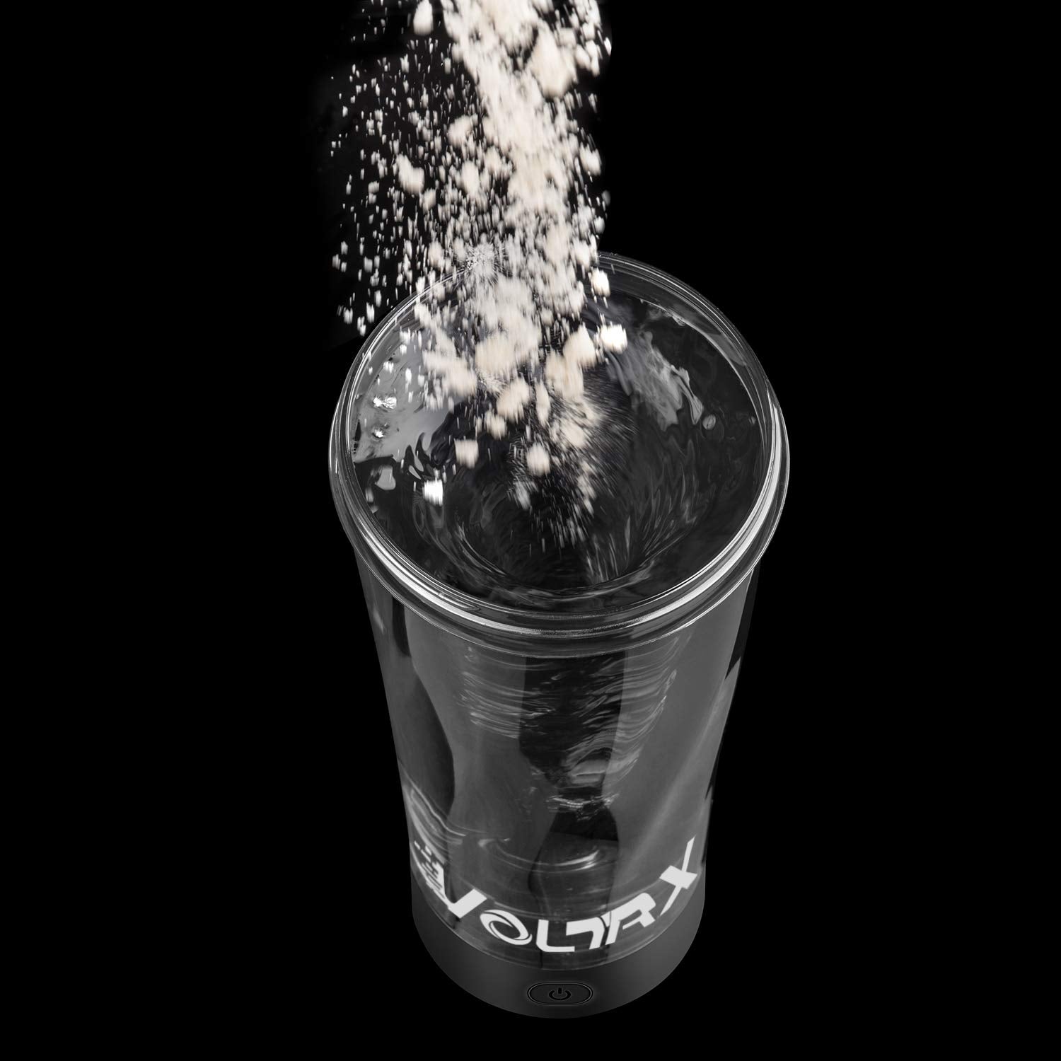 VOLTRX Premium Electric Protein Shaker Bottle, Made with Tritan - BPA Free - 24 oz Vortex Portable
