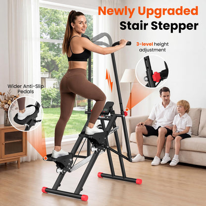 Relife Stair Stepper for Home Gym Exercise,New Version Stair Climber