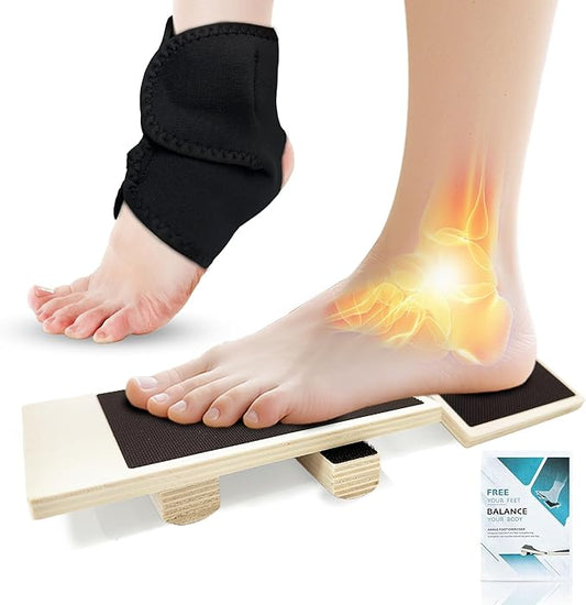 Single Leg Balance Board for Ankle Rehabilitation, Ankle Foot Strengthener, 1 Pc Ankle Brace, Daily Stability Training, Physical Therapy, Plantar Fasciitis Relief, Posture Correction, Balance Training