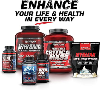 Myogenix Myolean ??100% Whey Protein Powder ??40g Protein per Serving ??Low Carb ??Ideal for Smoothies, Meal Replacement Shakes, Pre Workout & Post Workout Shakes ??Chocolate (5lbs)