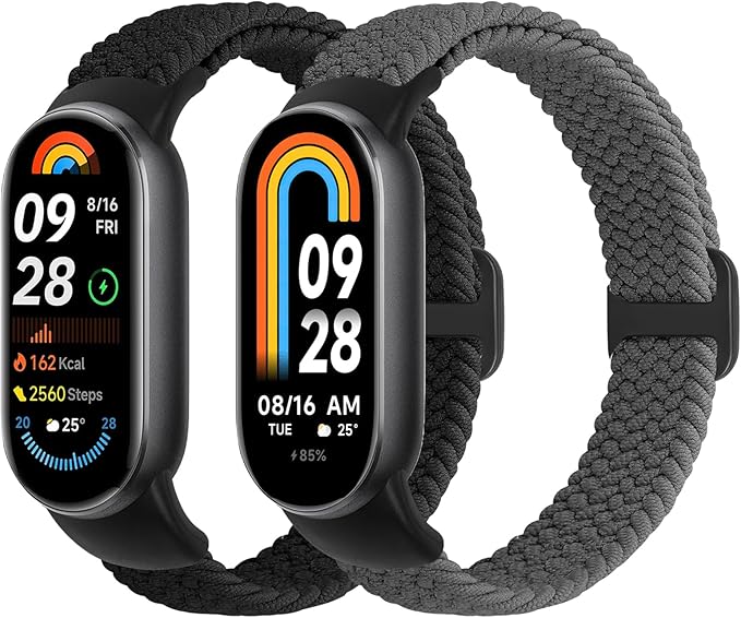 Braided Bands Compatible with Xiaomi Smart Band 10 9 8 Straps for Women Men