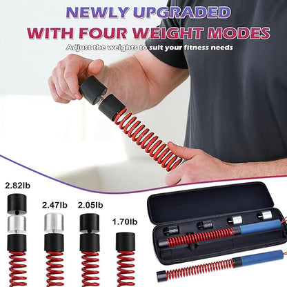 Ropeless Battle Ropes for Home Gym, Adjustable Weight, Weighted Workout Cords for HIIT, Strength, and Low-Impact Cardio Training, Home Gyms to Burn