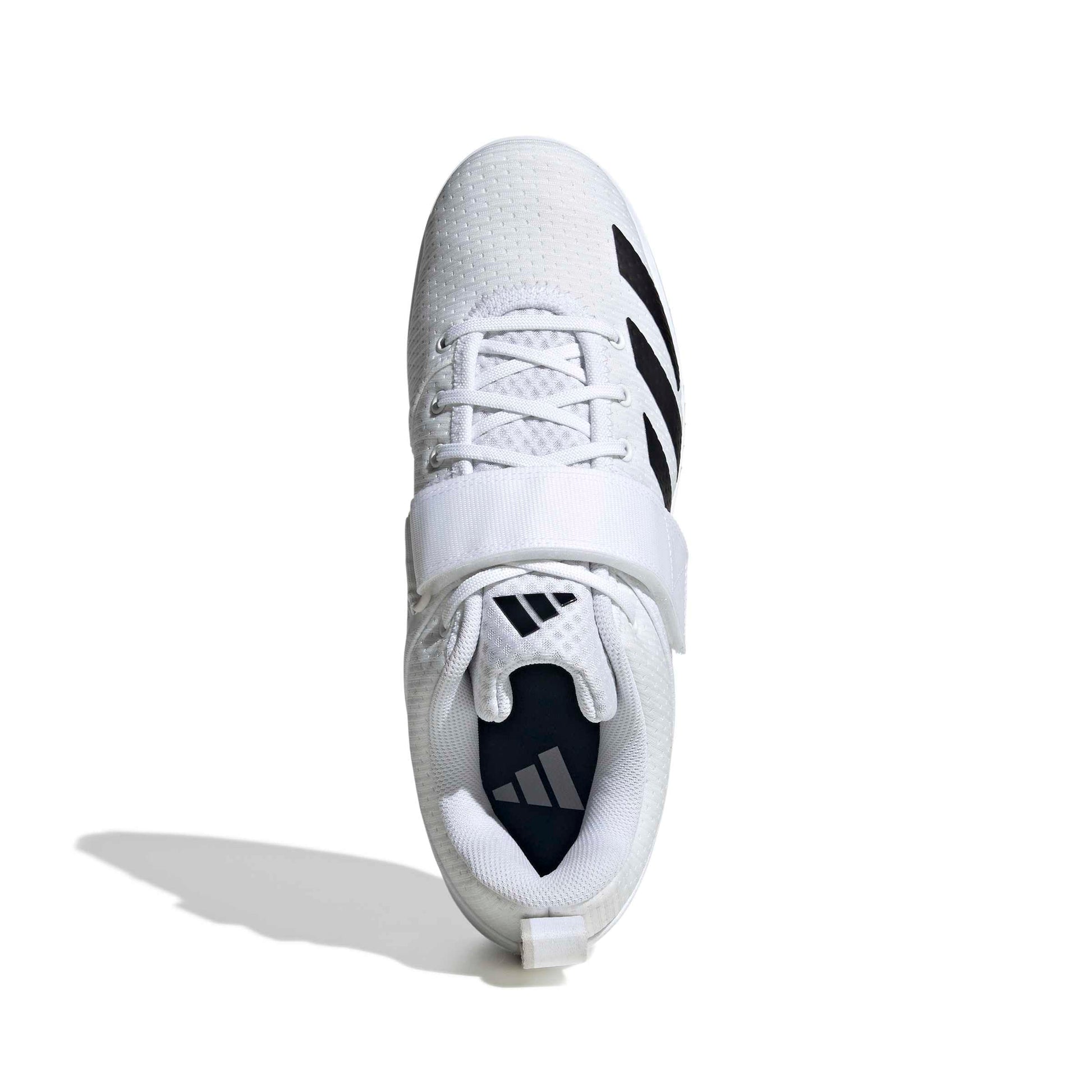 adidas Unisex-Adult Powerlift 5 Weightlifting, White/Black, 7