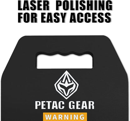 PETAC GEAR Tactical Weights Plates For Weighted Vest For Men Workout,5/10/15/20 LBS Weight Strength Training Vests Equipment Workout Gear