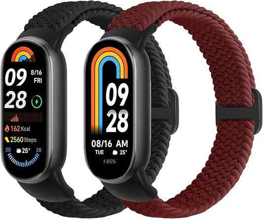 Braided Bands Compatible with Xiaomi Smart Band 10 9 8 Straps for Women Men