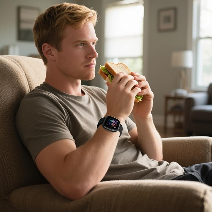 Braided Stretchy Band for Fitbit Versa 4/Versa 3/Sense 2/Sense Watch Band Women Men,Parachute-style Buckle Nylon Sport Wristband Soft Fabric Elastic Loop Strap Accessories for Versa 4/3