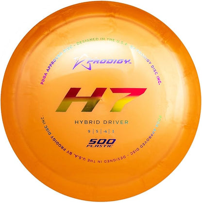 Prodigy Disc 500 H7 Fairway Driver | Understable Disc Golf Driver | Durable Plastic, Perfect for Beginners | Easy-to-Control Frisbee Golf Disc | Fairway Disc Golf Disc (170-176g) | Colors May Vary