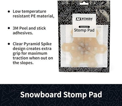XCMAN Snowboard Spike Stomp Pad Anti-Slip