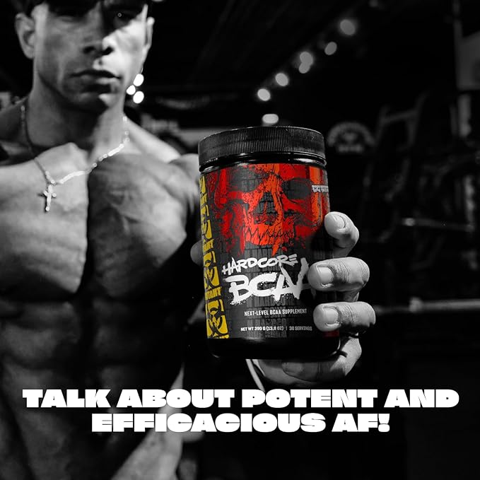 Mutant Hardcore BCAA - Pre, Intra or Post Workout ??BCAA Next Level branched-Chain Amino Acids Supplement ??Hydration + Recovery - 30 Serving - Fruit Punch