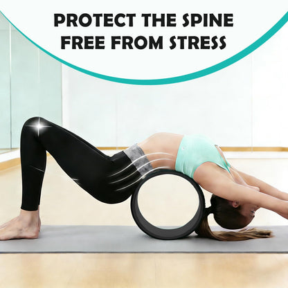 NGT 13 inch Yoga Wheel for Back Pain Strongest and Most Comfortable Dharma Yoga Prop Wheel with
