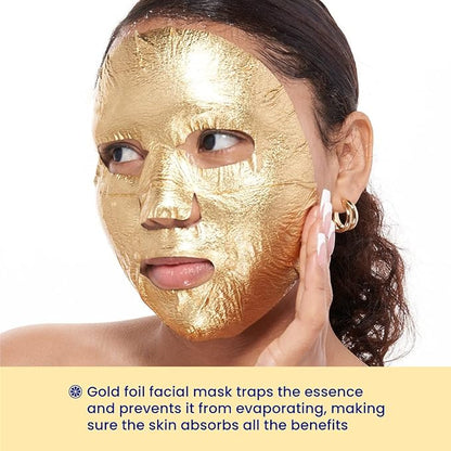 FACETORY K Beauty Face Mask Skin Care 23 COLLECTION Sheet Mask Set | Natural Premium Korean Face Mask For All Skin Types - No Sulfates No Parabens (23 pc)
