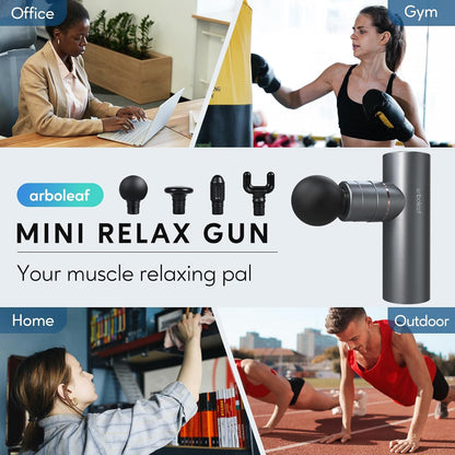 arboleaf Mini Massage Gun Deep Tissue, Portable Percussion Muscle Massager