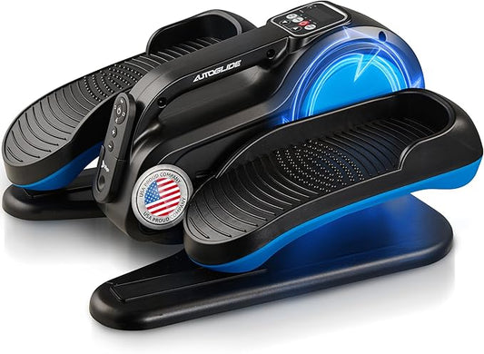 Lifepro Under Desk Elliptical Exercise Machine with or without Red Light, Seated Pedal Exerciser for Seniors & Adults, Quiet Elliptical Machine for Home or Office, Portable Leg Exerciser While Sitting