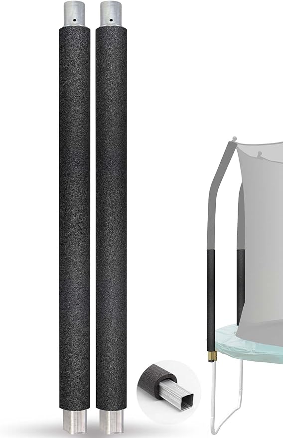 Trampoline Poles Replacement for Skywalker Or Jumpzylla,Galvanized Trampoline Enclosure Pole for Skywalker or Jumpzylla,Replace Parts#4201 4202 4135 OR for Jumpzylla 8ft 10ft&12ft 14ft