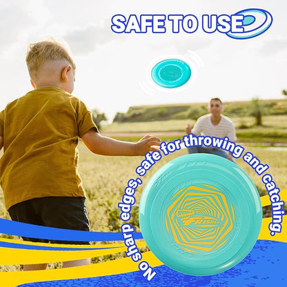Wham-O Frisbee Go Flying Disc, 9 Inch Lightweight Sports Disc for Beginners Outdoor Beach Backyard Lawn Park Camping Family Activity Game - 70g