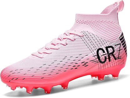 Soccer Cleats for Mens Womens Indoor Turf Soccer Shoes Youth AG TF Training Football Boots Unisex