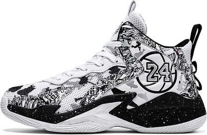 Boys Basketball Shoes Breathable Indoor Athletic Shoes Youth Outdoor Fashion Sneakers Comfortable Basketball Shoes for Girls