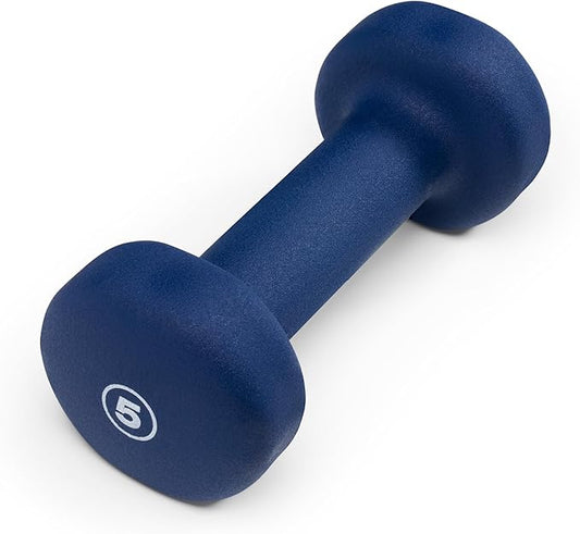 Marcy Colored Neoprene Dumbbell (Sold in Singles or Set) Hand Weights, Exercise Free Weights for Home Gym