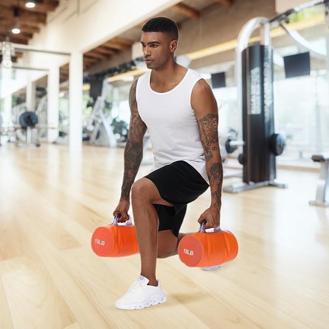 Water Dumbbells, Water Filled Training Dumbbells, Travel Weights Set, Adjustable Weights to 4-30 Lbs/Pair, Portable Gym for Strength Training, Fitness and Shaping