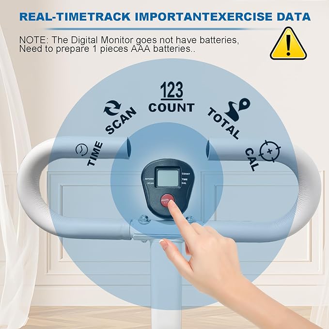 Stair Stepper for Home Vertical Climber, Foldable Full Body Exercise Aerobic Climbing Machines, Mountaineering Fitness Equipment with Adjustable Handles