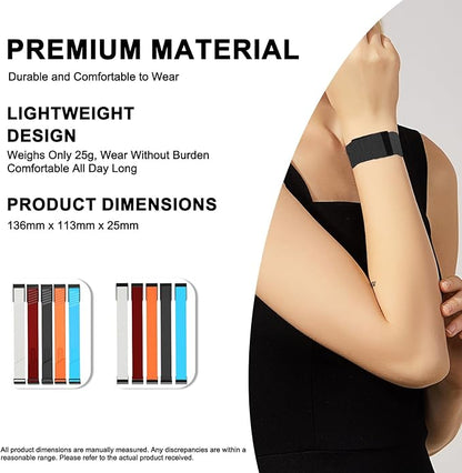 BLAYKE HydroKnit Wrist Band ??Ultimate Comfort, Quick-Dry & Sweat-Wicking, Retains 30% Less Moisture, 4.0 Compatible, Perfect for Sports & Night Swimming