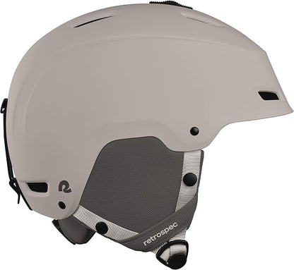 Retrospec Zephyr Ski Helmet - Snowboard Helmet for Adults & Youth - Adjustable Fit with Breathable Vents for Men, Women, Boys and Girls