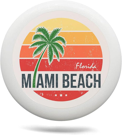 Rainbow Flower Outdoor Flying Disc Abstract Colorful Floral Ultimate Disc 175g for Boys Girls Men Women Birthday Christmas